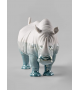 Rhino Underwater Lladró Sculpture