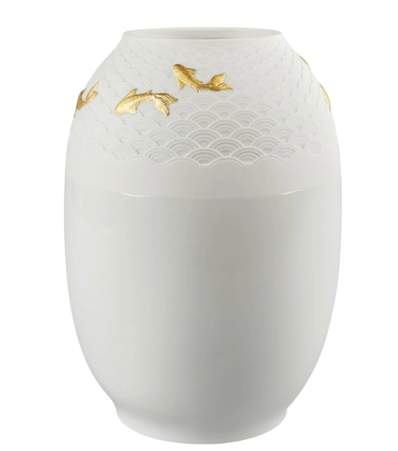 Koi Lladró Vase