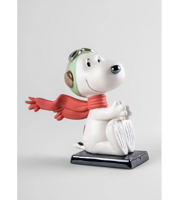 Snoopy Flying Ace Lladró Escultura