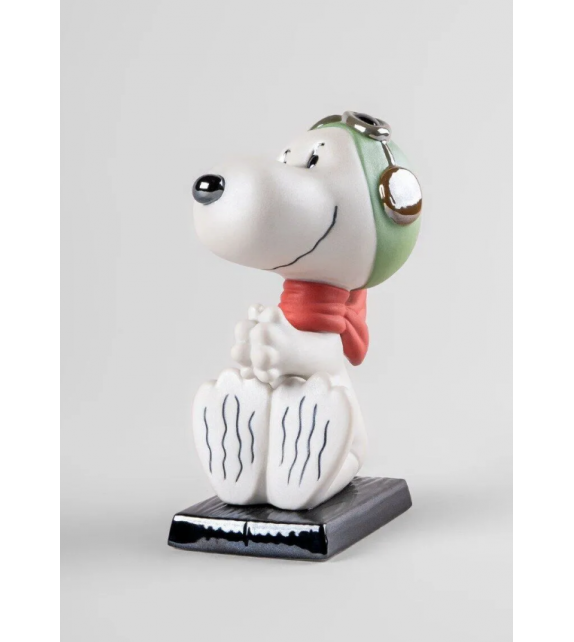 Snoopy Flying Ace Lladró Sculpture
