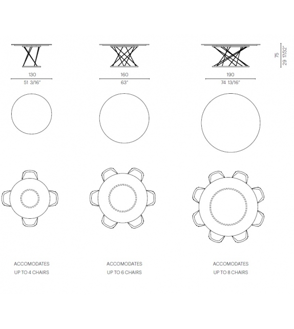 Torcello Outdoor Tavolo Flexform