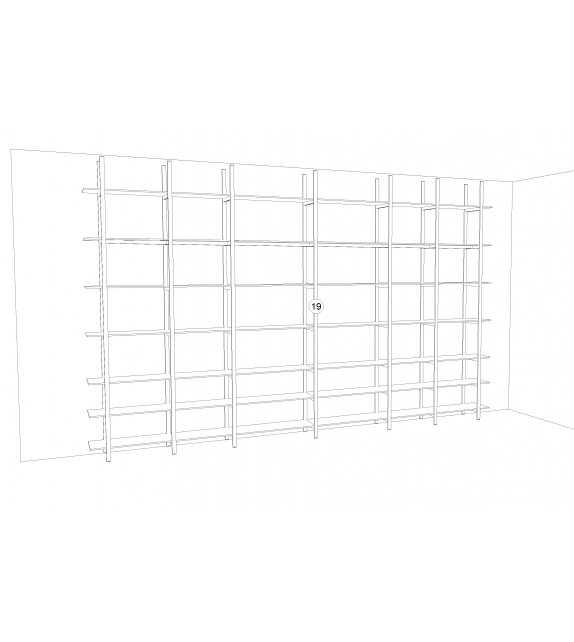 Pronta consegna - Unlimited Materiotec Modulnova Libreria