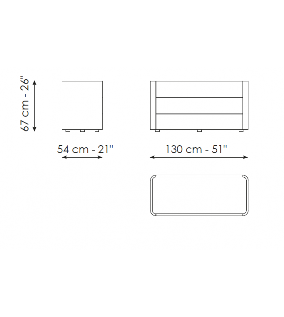 Arragan Bonaldo Kommode