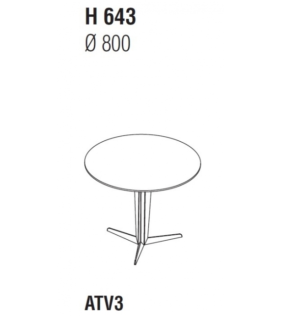 Attico Molteni & C  Table Basse