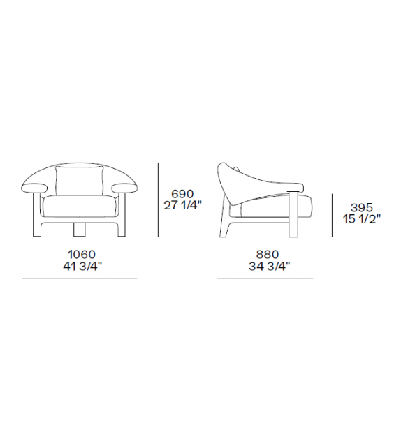 Owen Poliform Fauteuil