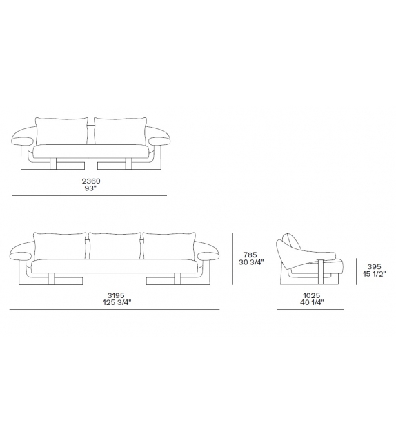 Owen Poliform Canapé