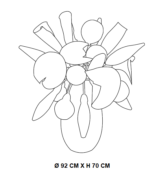 Fuochi Boreali Venini Sculpture Limited Edition