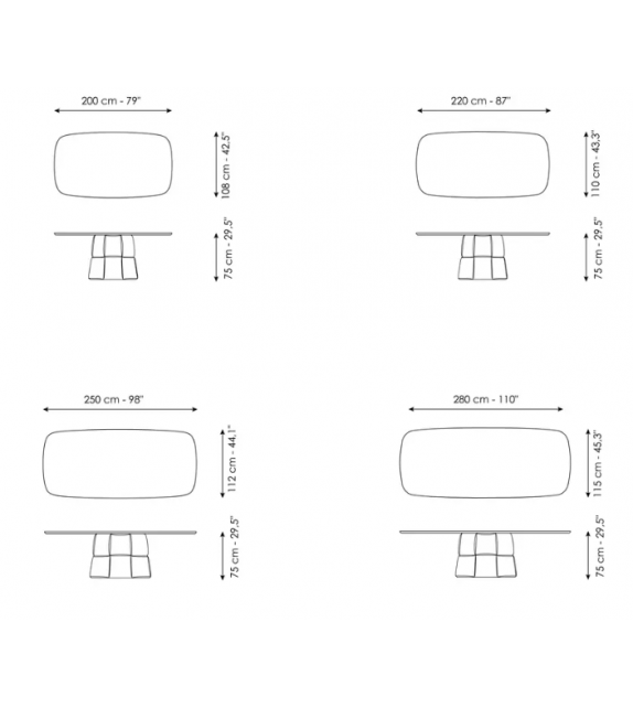 Palazzo Bonaldo Table