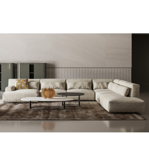 Isabey Bonaldo Coffee Table with Wood Top