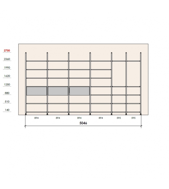 L25 Sistema de Estantes Lema