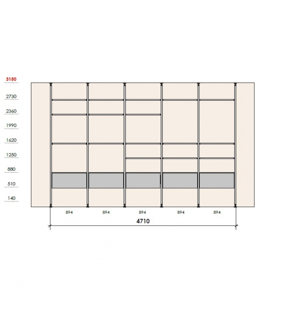 L25 Regalsystem Lema