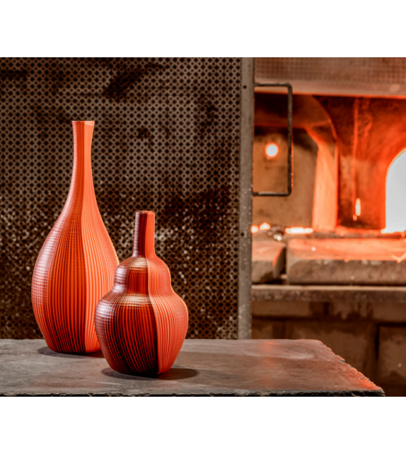 Tessuti Battuti Venini Vase