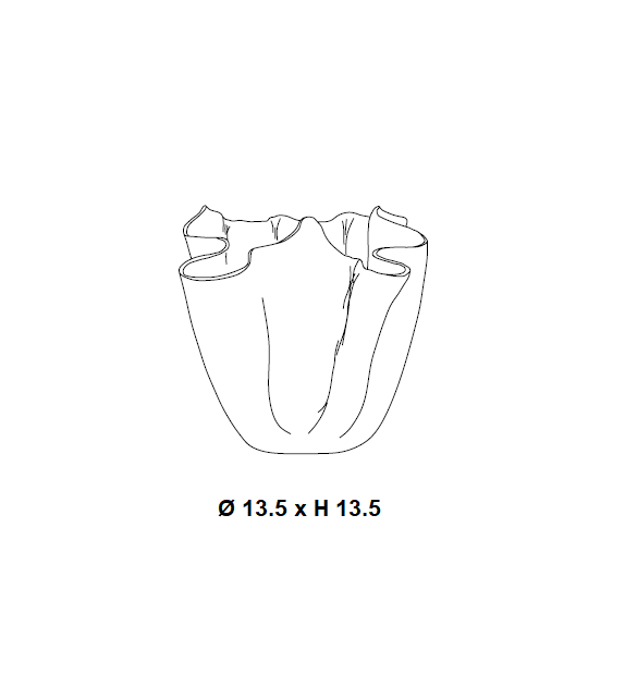 Fazzoletto 700.04 Venini Vase