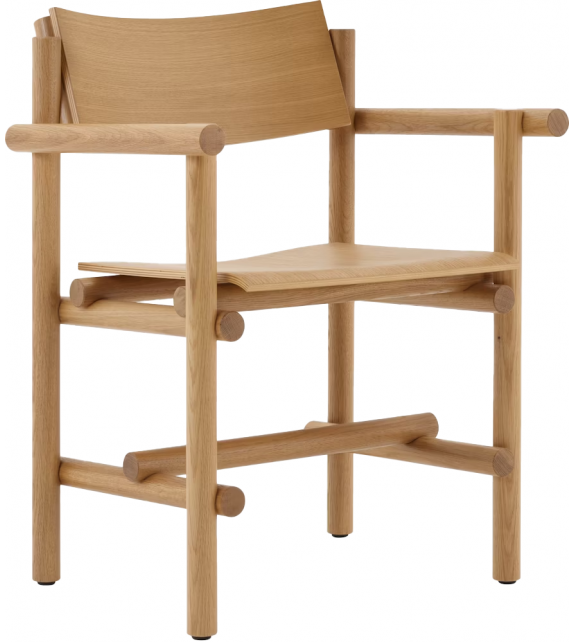 Muecke Wood Knoll Chaise