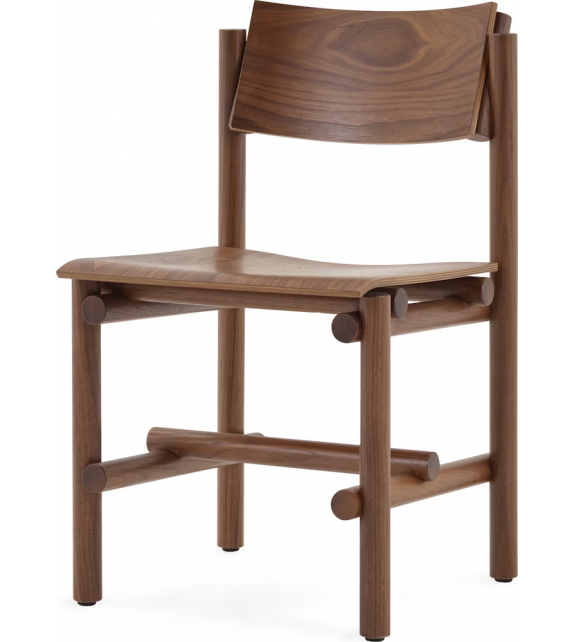 Muecke Wood Knoll Chaise