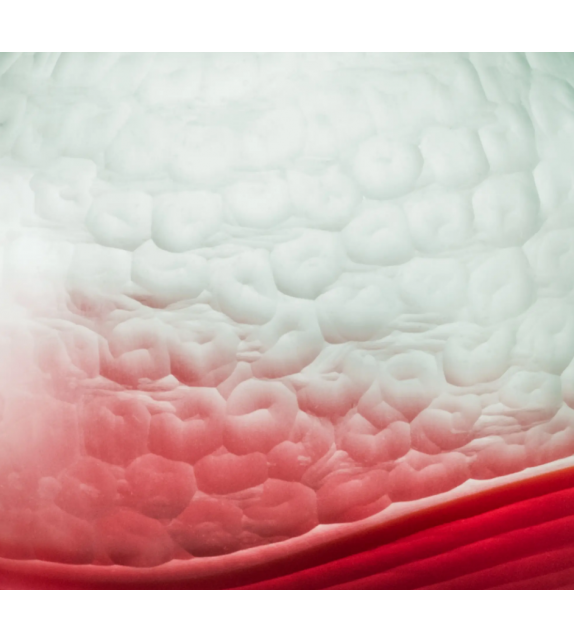 Battuto Bicolore Venini Vase