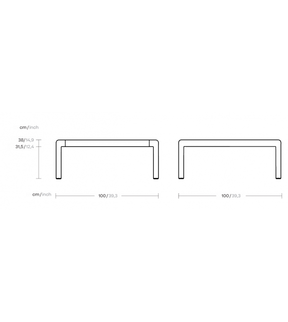 Passage Kettal Coffee Table