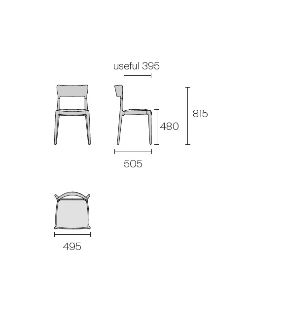 Sinua Chaise Rimadesio
