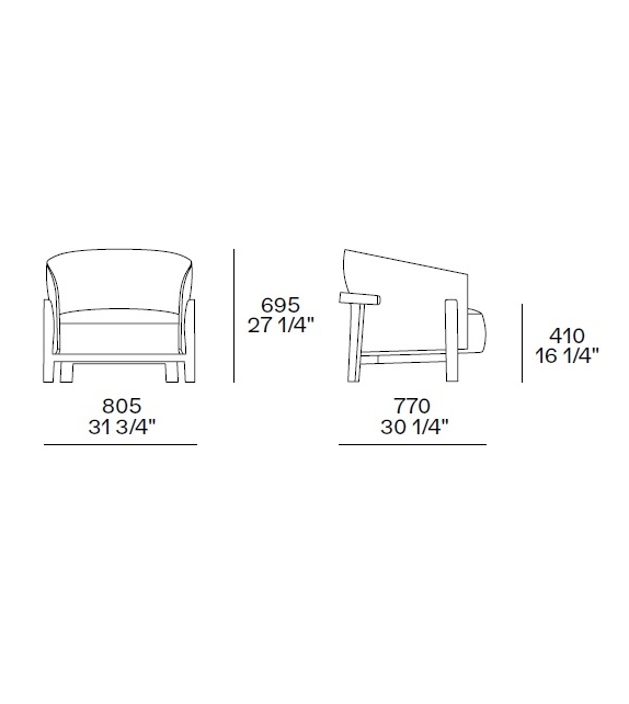 Leopold Poliform Armchair