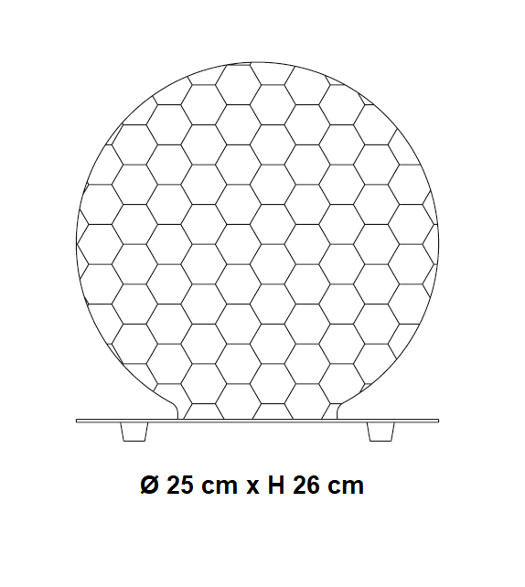 Balloton Lamp 845.13 Venini Table Lamp