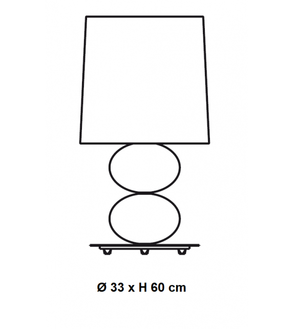 Abat-Jour 803.12 Venini Table Lamp