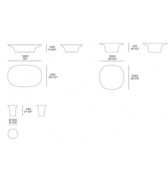 Reef Poliform Table Basse