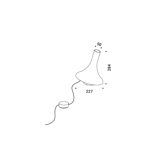 OneOff Davide Groppi Lámpara de Pie / Mesa