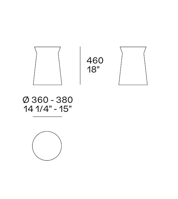 Dama Outdoor Poliform Table Basse
