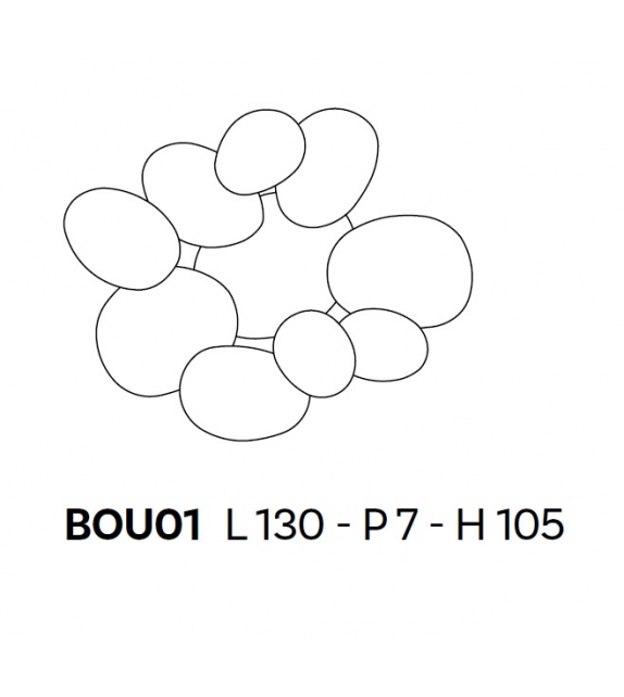 Bouquet Specchio Glas Italia