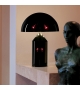 Atollo Black Oluce Table Lamp