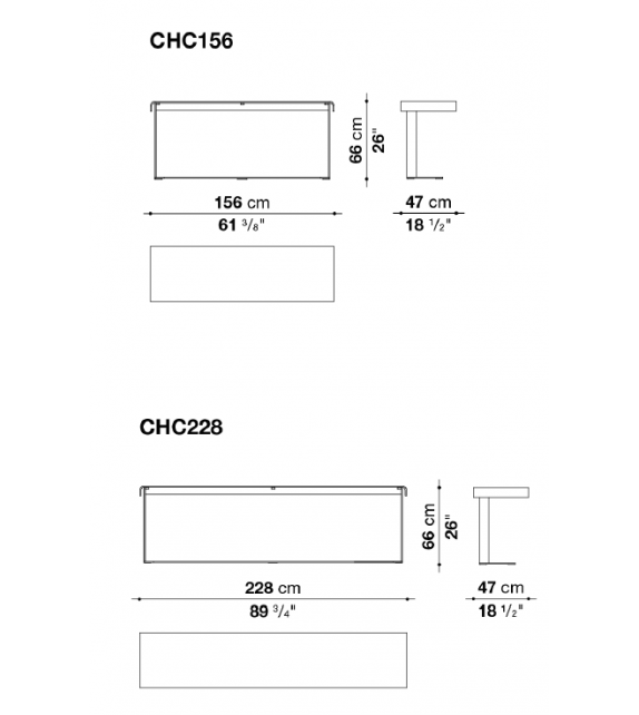 Charles B&B Italia Console