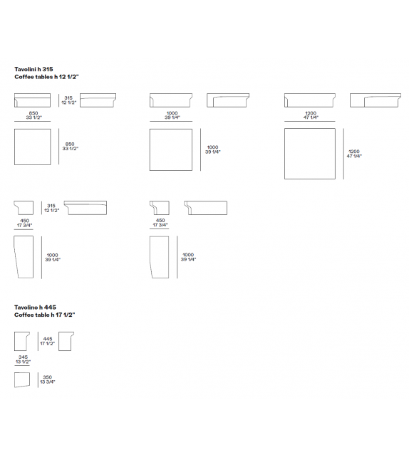 Joan Poliform Table Basse
