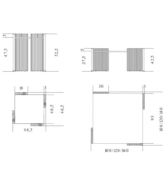 Mirage Gallotti&Radice Tavolino