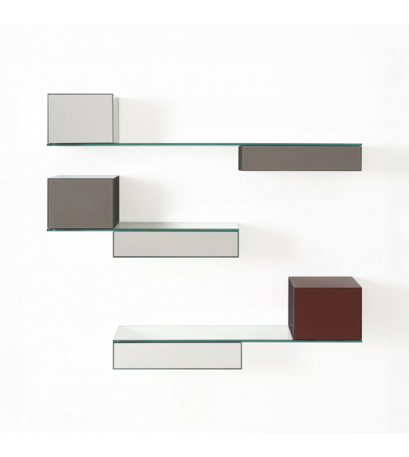 Ollie Glas Italia Contenitore Pensile