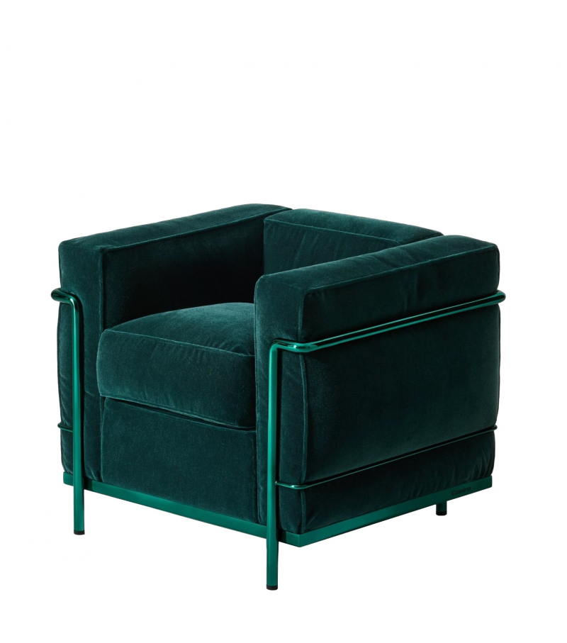 2 Fauteuil Grand Confort, Petit Modèle, Durable, 60 Cassina Butaca