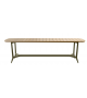 Erica B&B Italia Outdoor Table with Teak Top