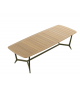 Erica B&B Italia Outdoor Table avec Plateau en Teack