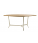 Erica B&B Italia Outdoor Table with Teak Top