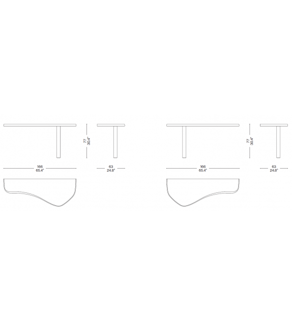 Console Doron Cassina