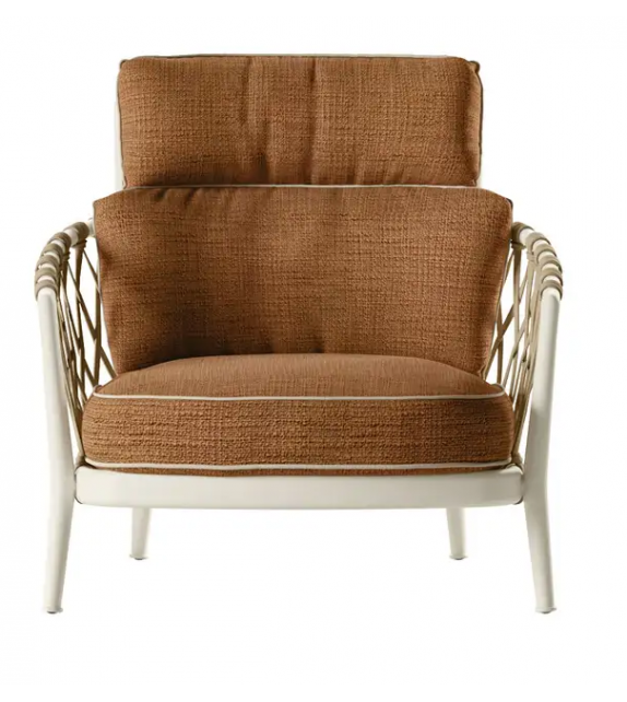 Erica B&B Italia Outdoor Armchair High Backrest