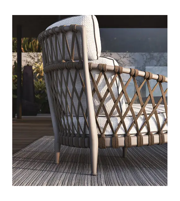 Erica B&B Italia Outdoor Fauteuil à Dossier Haut