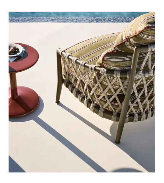 Erica B&B Italia Outdoor Fauteuil à Dossier Haut