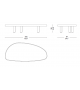 Table Basse en Forme Libre Cassina Tavolino