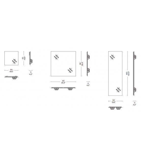 Hooptical Cassina Miroir