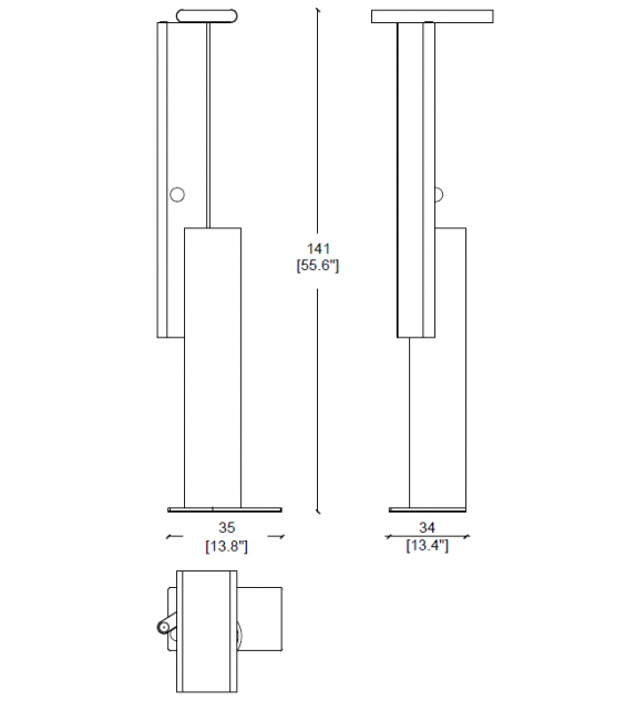Polyshape Cassina Lampada da Terra