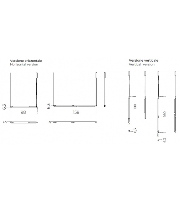 Key-to-Heaven Fix Gallotti&Radice Hängeleuchte