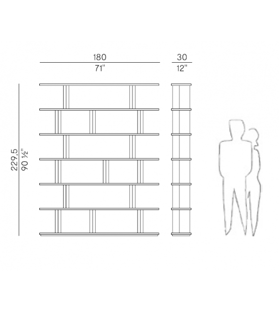 Pages Bookshelf Potocco