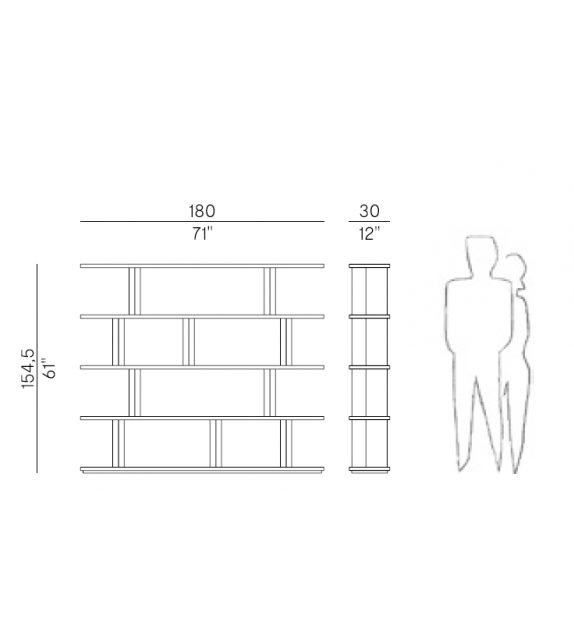 Pages Bookshelf Potocco