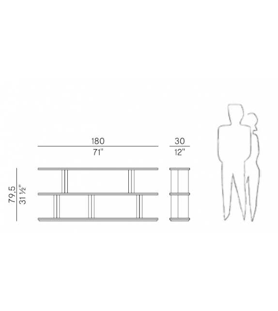 Pages Bookshelf Potocco