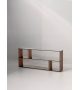 Pages Bookshelf With Glass Top Potocco